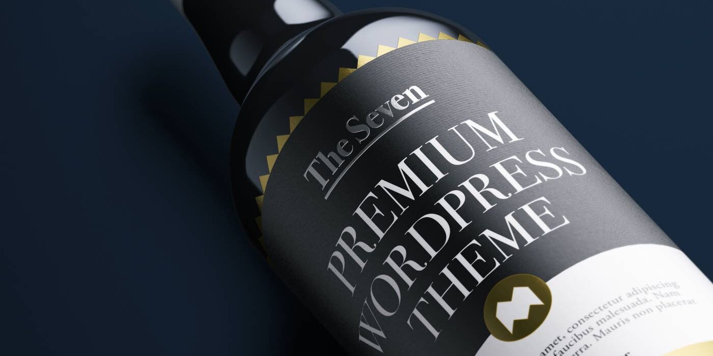 A bottle of wine is shown on the table.