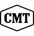 A black and white image of the cmt logo.